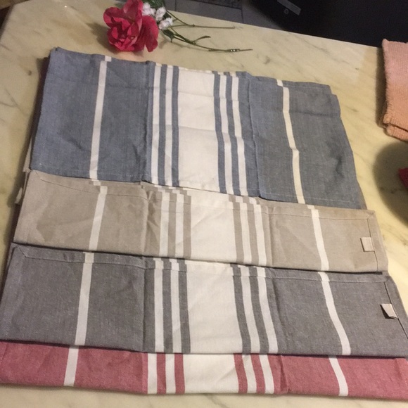 Home Deco France set of 4 kitchens linen New - Picture 3 of 15